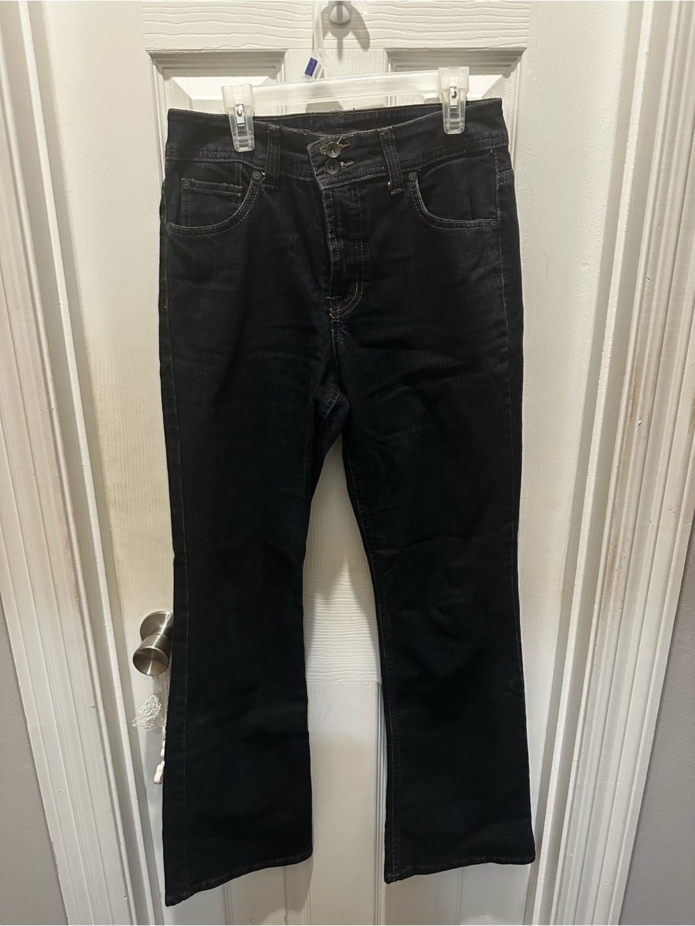 Nine West boot cut dark wash womens jeans